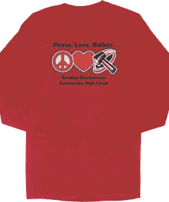 Peace Love Boilers – Long Sleeve