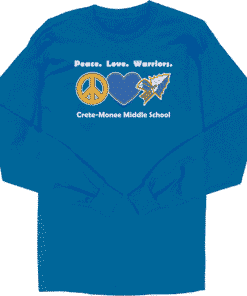 Peace Love Warrior – Long Sleeve