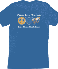Peace Love Warrior - Short Sleeve