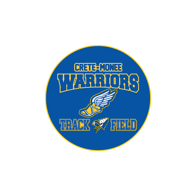 Crete-Monee Track - Decal