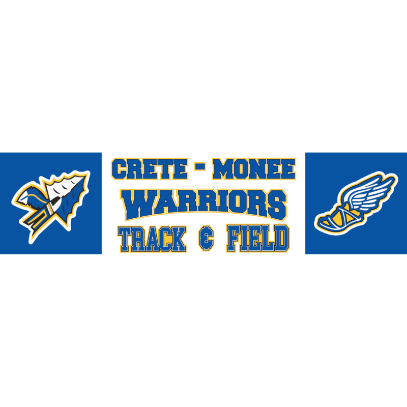 Crete-Monee Track - Decal