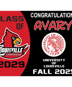 Alternative view of College Bound Yard Sign