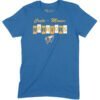 Crete-Monee Warriors Block Short Sleeve royal blue long sleeve shirt with block letter design