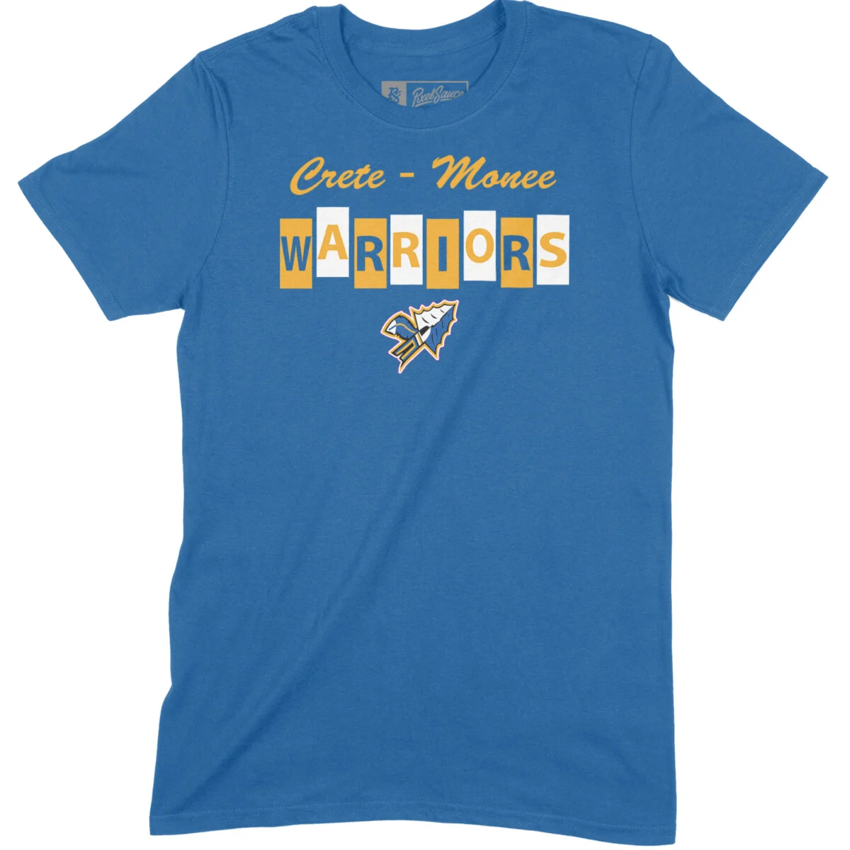 Crete Monee Warriors Blocks T-Shirt