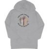 Hispanic Heritage We Are One Hoodie Gray Pullover with Diverse Hands Unity Design