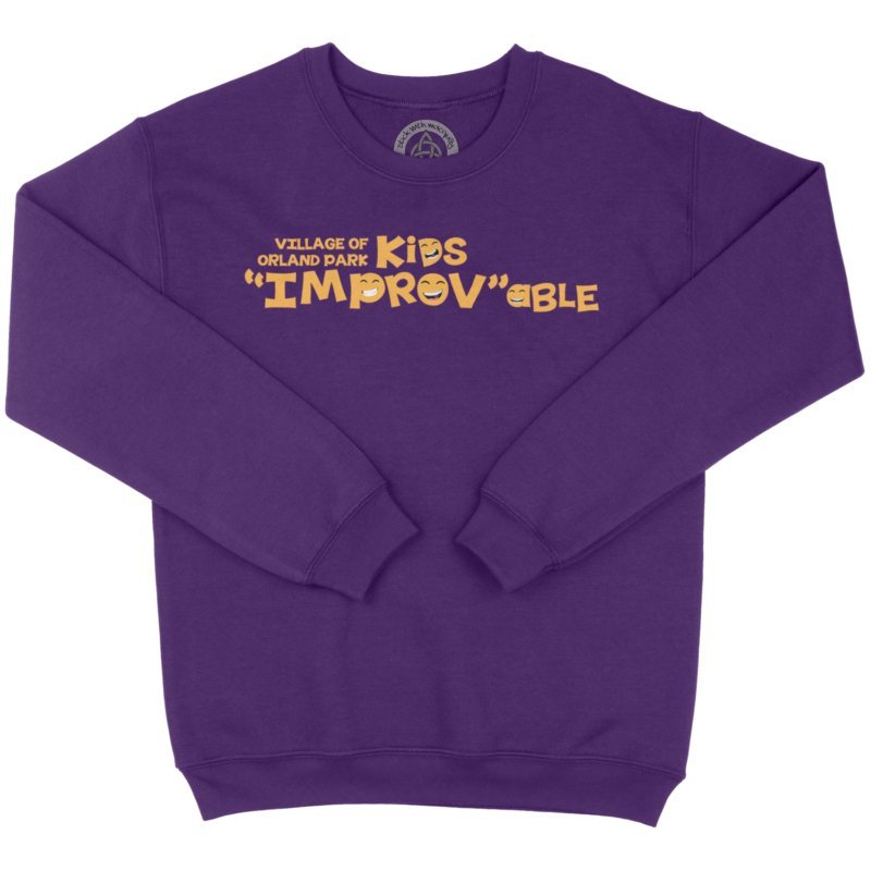 Bold Kids Improvable Crewneck - Orland Park Purple